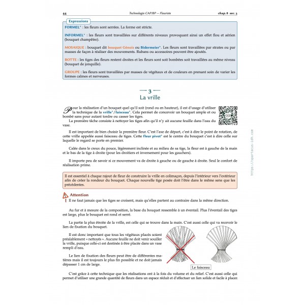 Technologie CAP/BP — Fleuriste