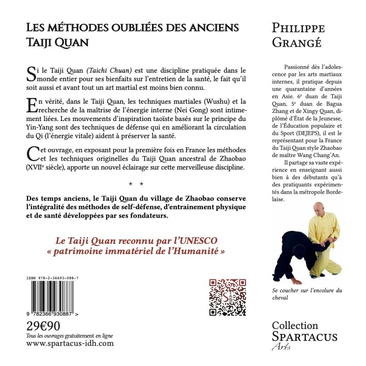 Le Taiji Quan des anciens maîtres — Philippe Grangé