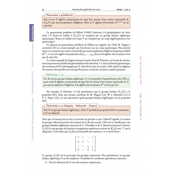 Invariants, cohomologie et représentations fonctorielles des groupes algébriques