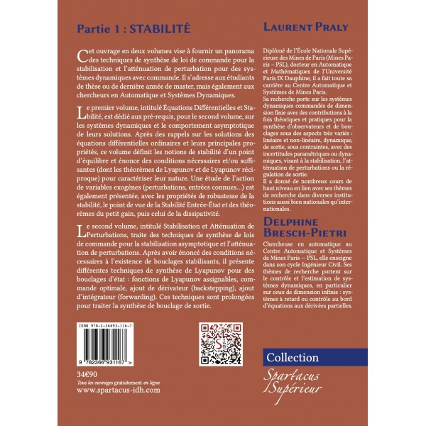 Fonctions de Lyapunov : stabilité