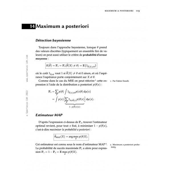 Estimation paramétrique ; Olivier Rioul