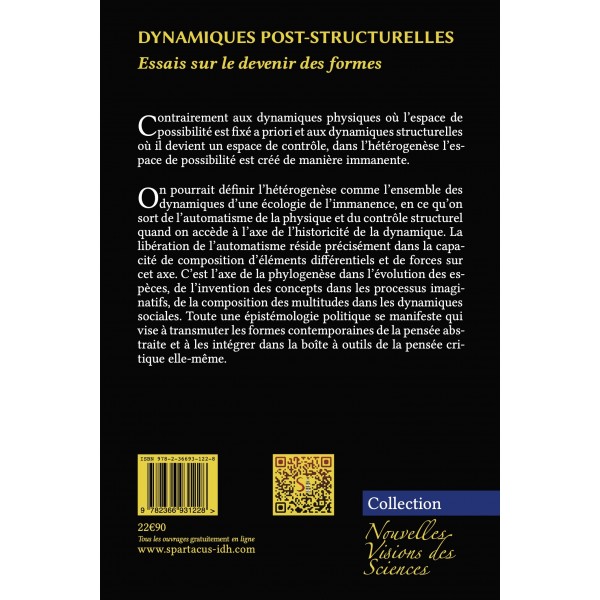 Dynamiques post-structurelles, Essais sur le devenir des formes