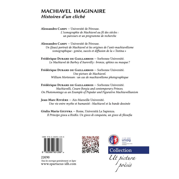 Imaginary Machiavelli: Histories of a Cliché