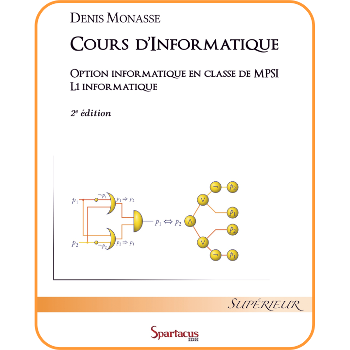 Cours d'informatique MPSI-L1 — Denis Monasse