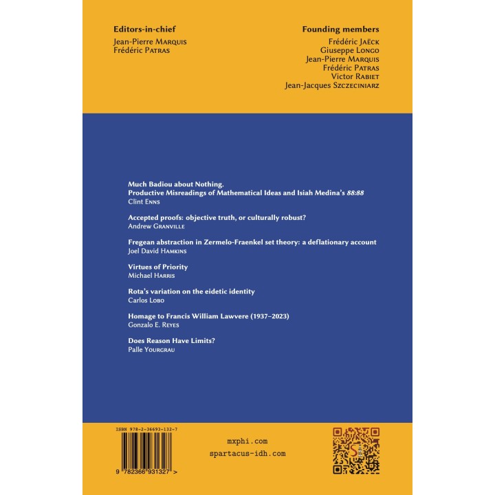 Annals of Mathematics and Philosophy : Vol. 1, N.2 2023