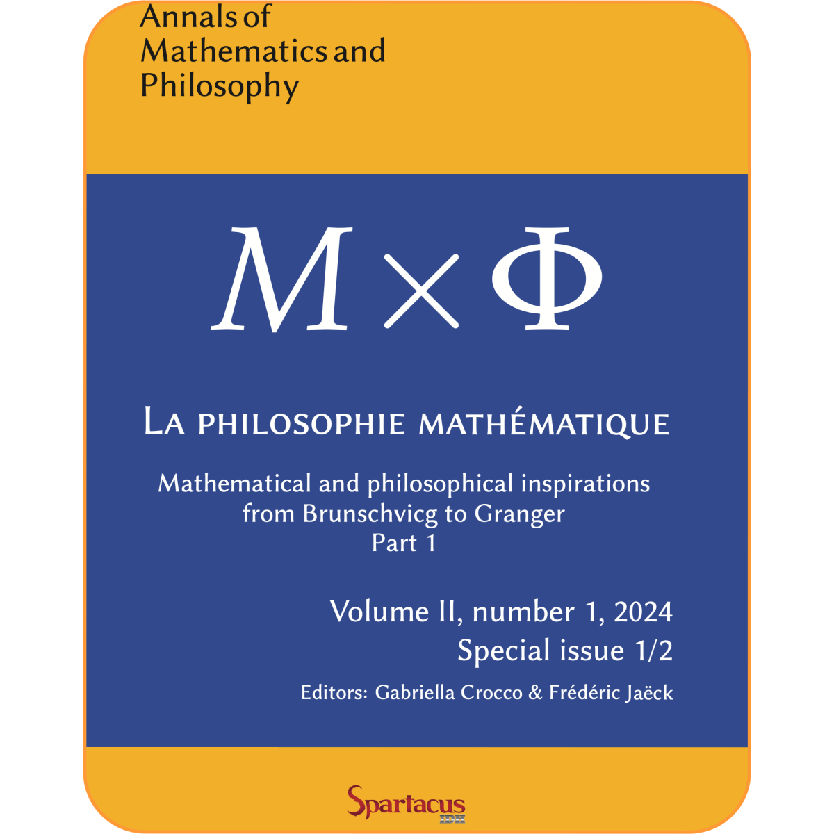 Annals of Mathematics and Philosophy : MxPhi - Vol. 2 - n.1