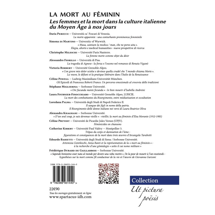 La Mort au féminin — Marguerite Bordry