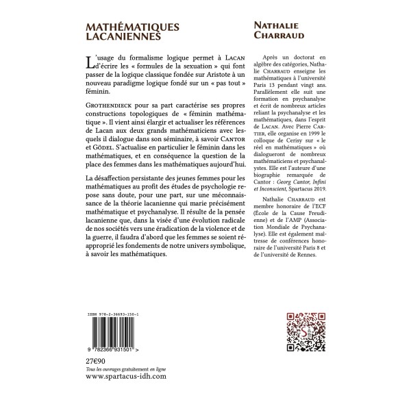 Cantor, Gödel et Grothendieck à l’heure du féminisme