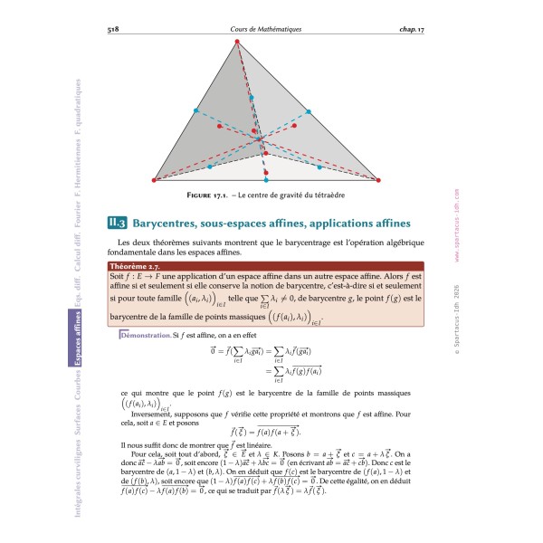 Cours de Mathématiques - Préparation à l’agrégation - Licence - 6e édition