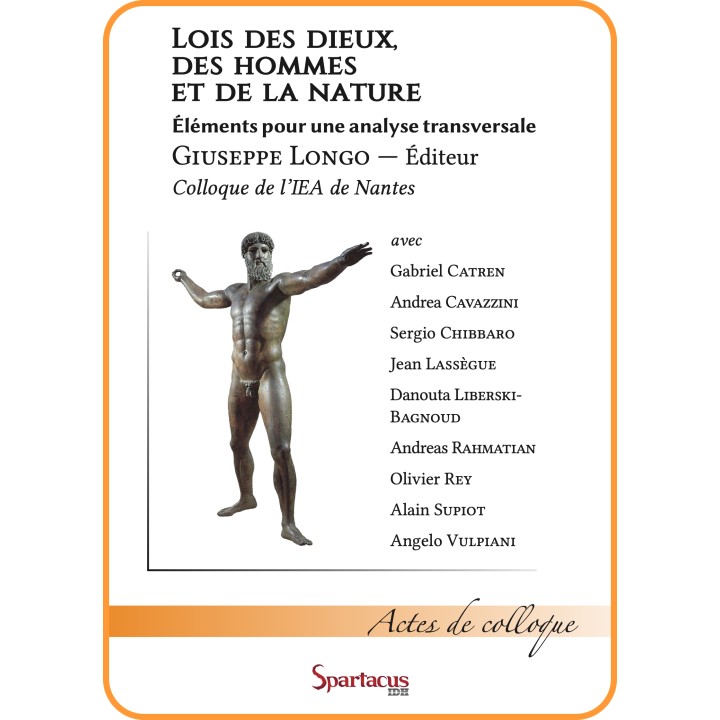Lois des dieux, des hommes et de la nature