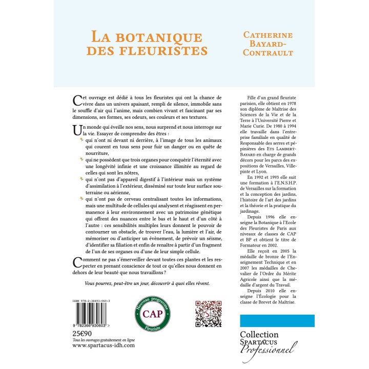 La botanique des fleuristes — Catherine Bayard-Contrault