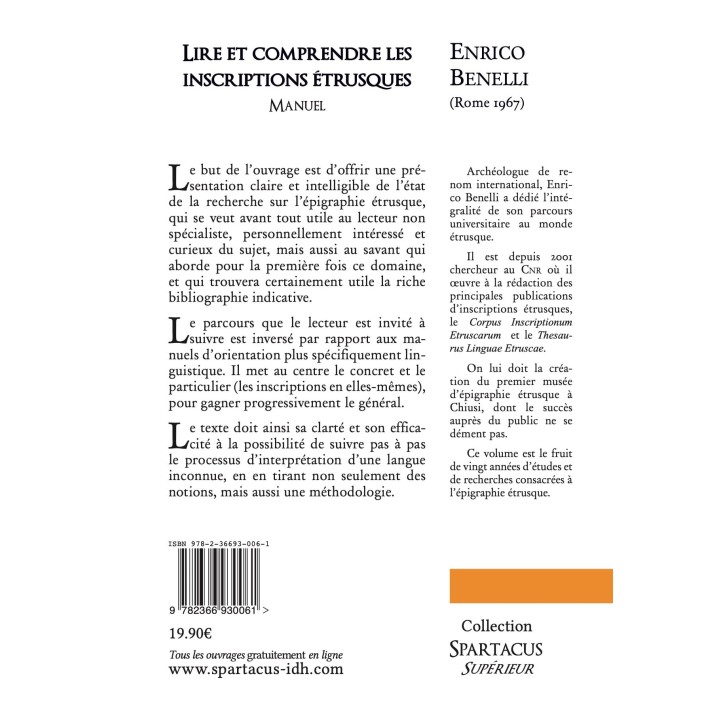 Reading and Understanding Etruscan Inscriptions