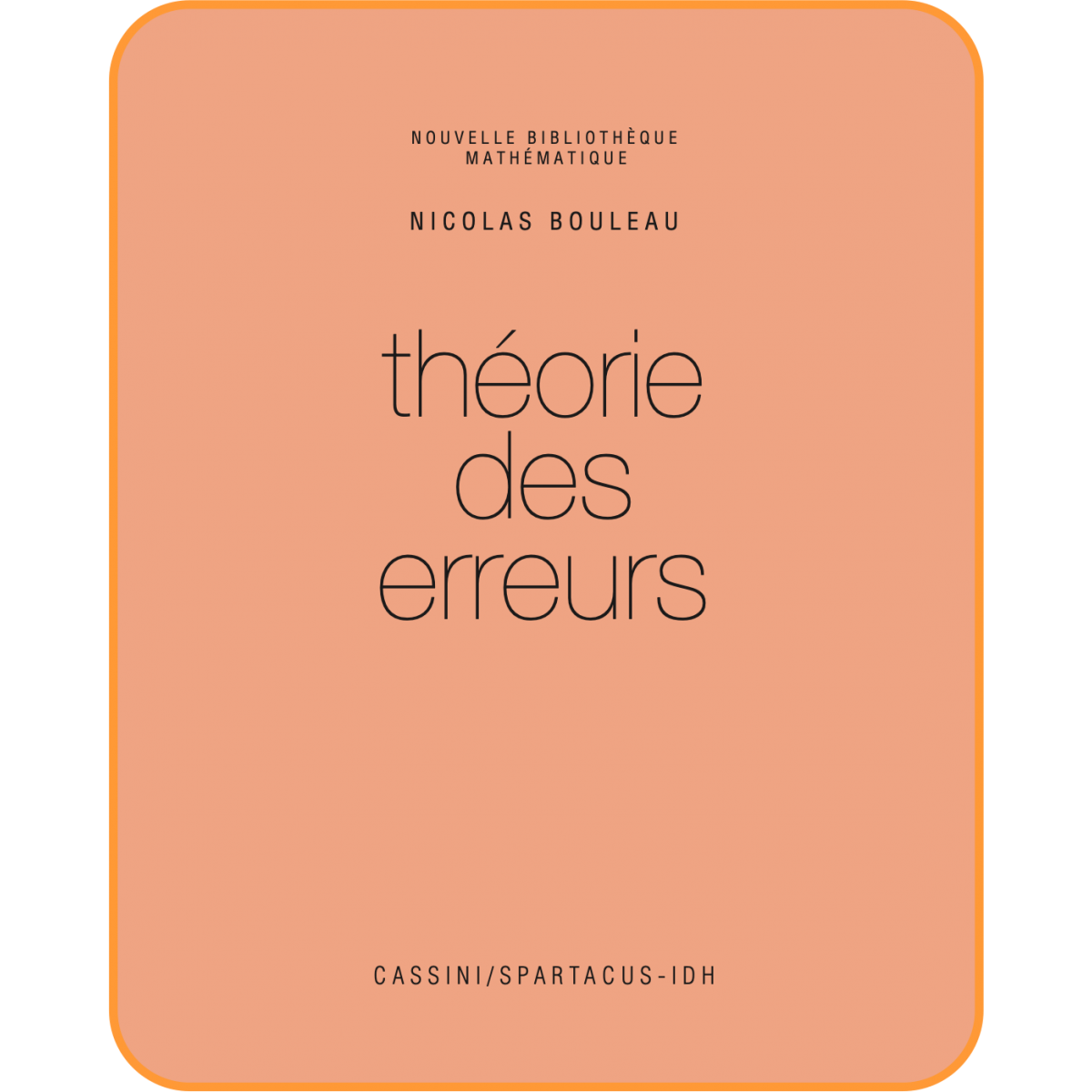 Théorie des erreurs